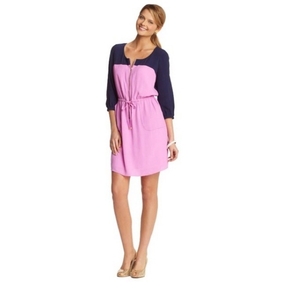 LILLY PULITZER Color Block Sessilee Dress - Picture 1 of 6